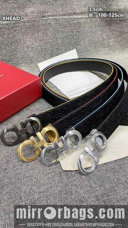 Ferragamo belt 35mmX100-125cm 8L35