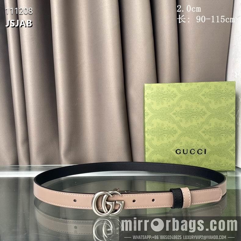 Gucci Belt 20mm 90-115cm 8L01