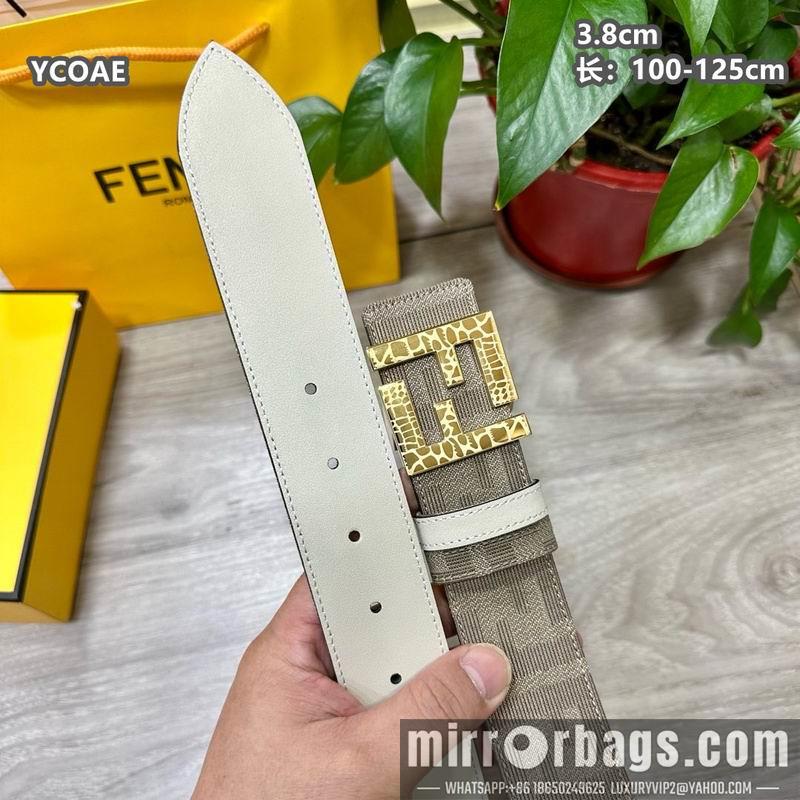 Fendi belt 38mmX100-125cm 8L31