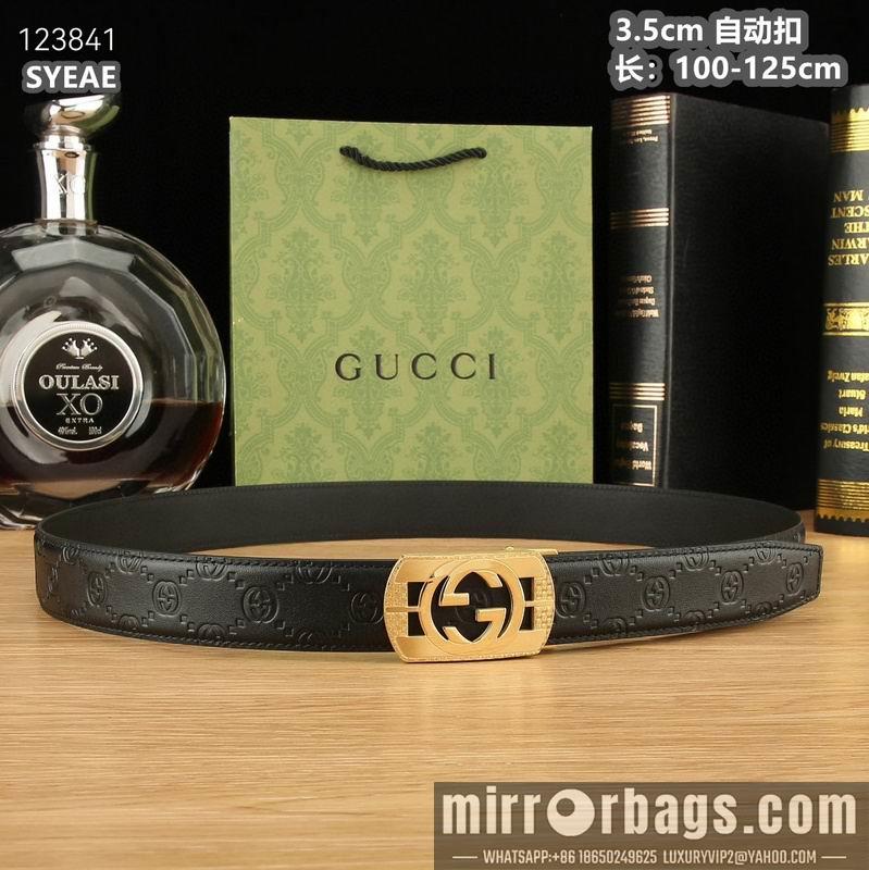 Gucci belt 35mmX100-125cm 8L41