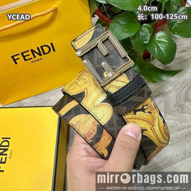 Fendi belt 40mmX100-125cm 8L147