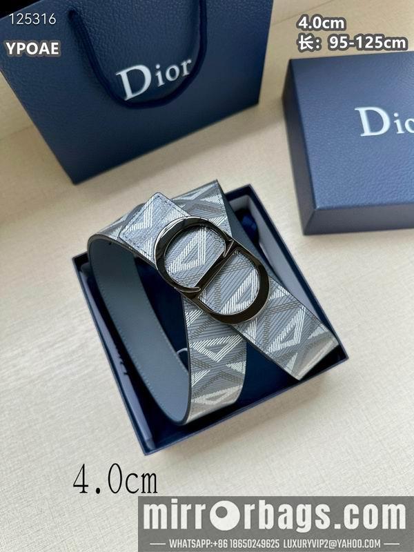 Dior belt 40mmX95-125cm 8L04