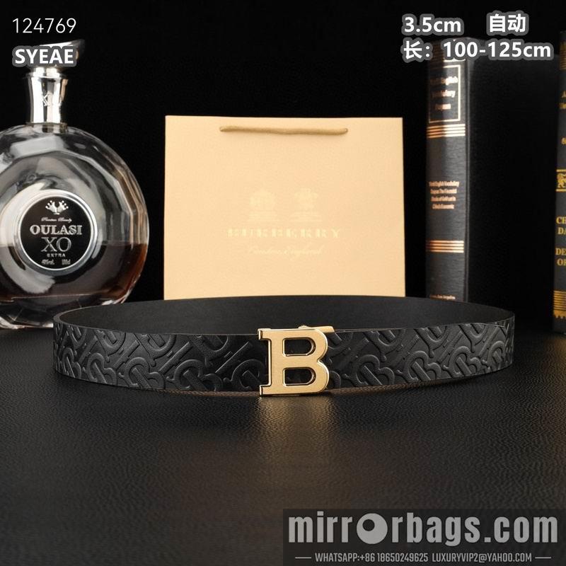 Burberry belt 35mmX100-125cm 8L75
