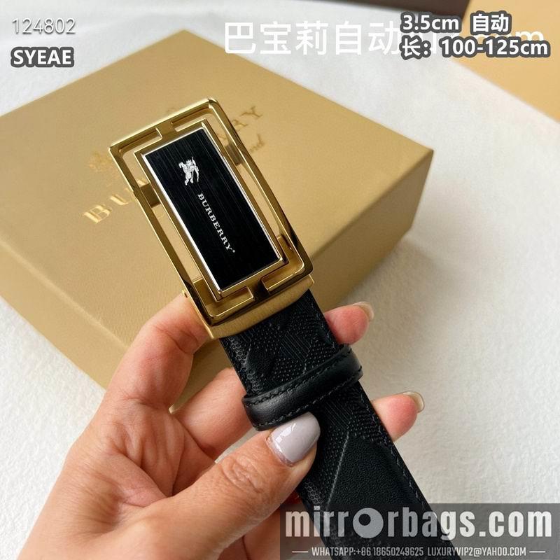 Burberry belt 35mmX100-125cm 8L71