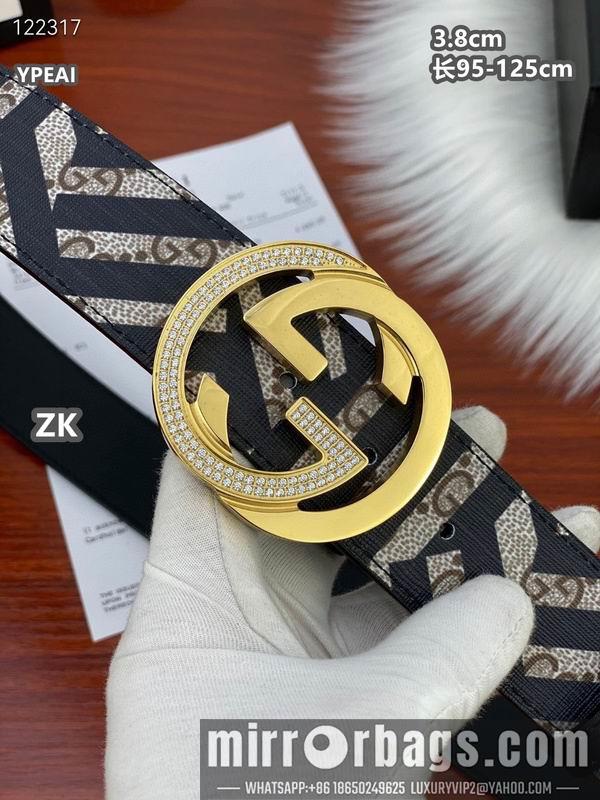 Gucci belt 38mmX95-125cm 8L21
