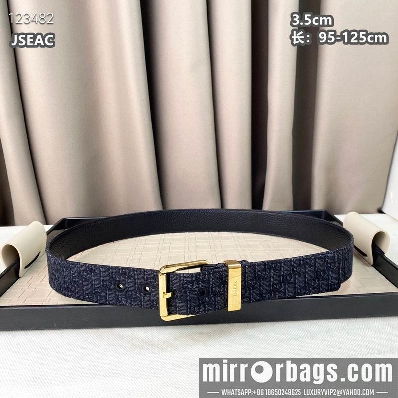 Dior belt 35mmX95-125cm 8L30