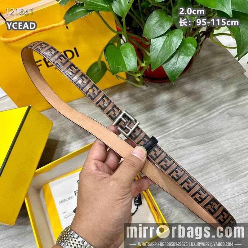 Fendi belt 20mmX95-115cm 8L21
