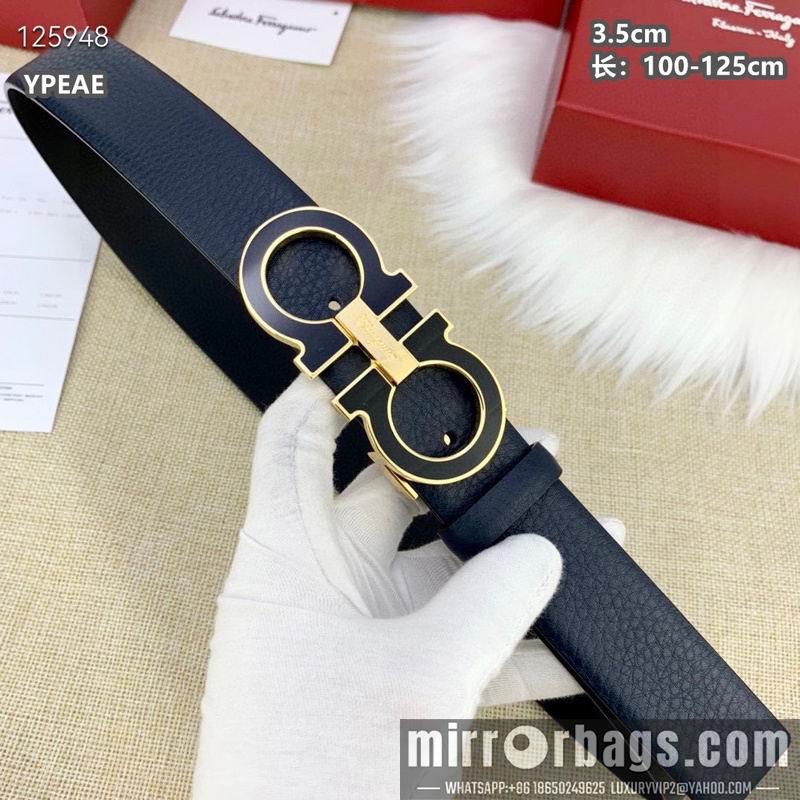 Ferragamo belt 35mmX100-125cm 8L20