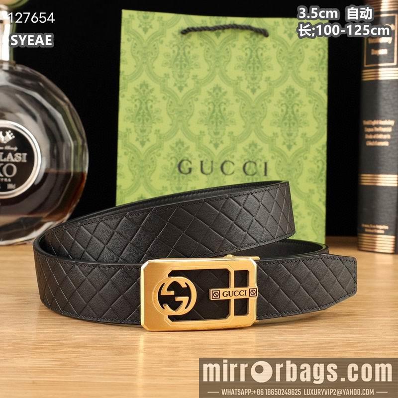 Gucci belt 35mmX100-125cm 8L98