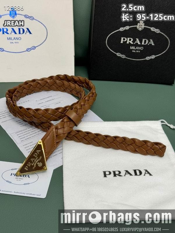 Prada belt 25mmX95-125cm 8L01