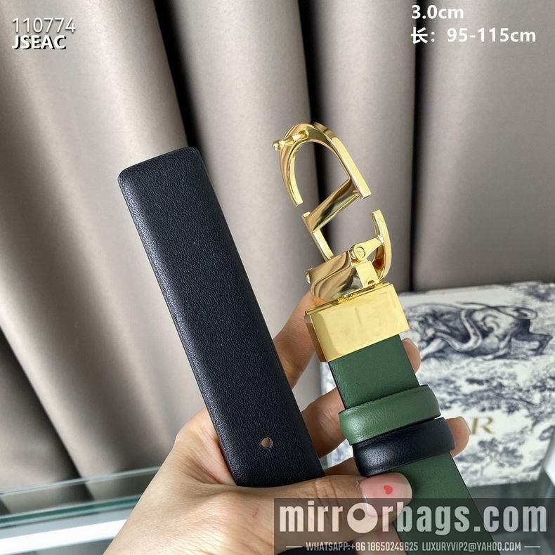 Dior Belt 30mmX95-115cm 8L08