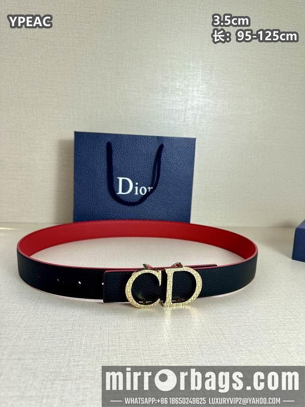 Dior belt 35mmX95-125cm 8L37