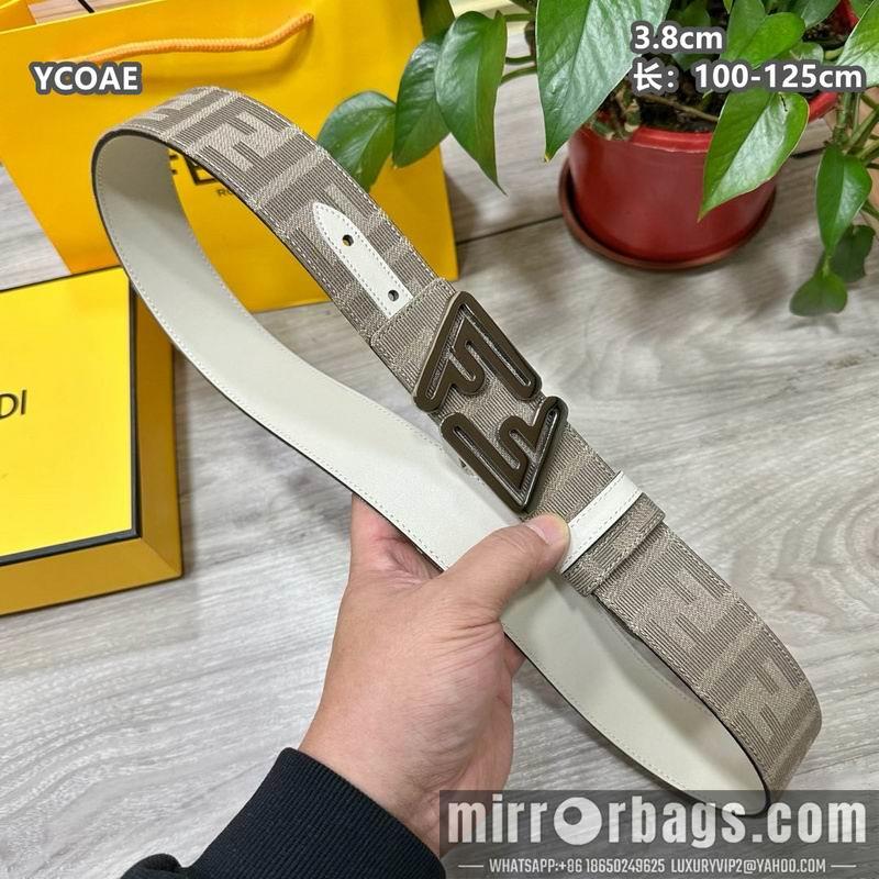Fendi belt 38mmX100-125cm 8L30