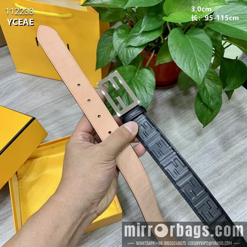 Fendi Belt 30mmX95-115cm 8L09