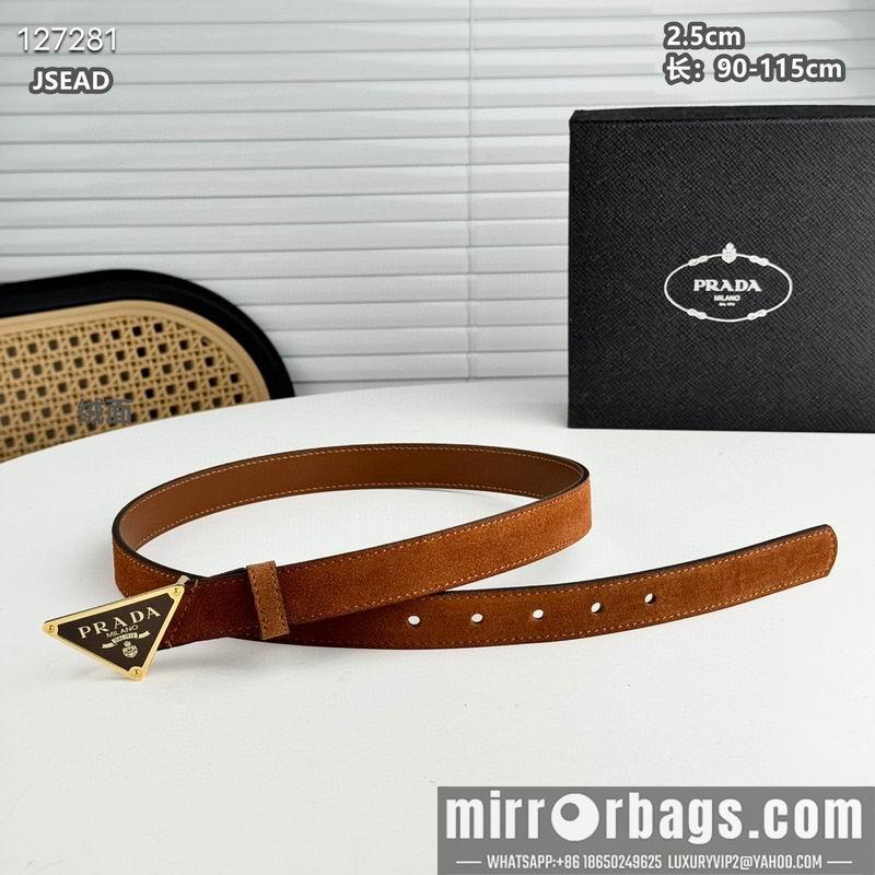Prada belt 25mmX90-115cm 8L02