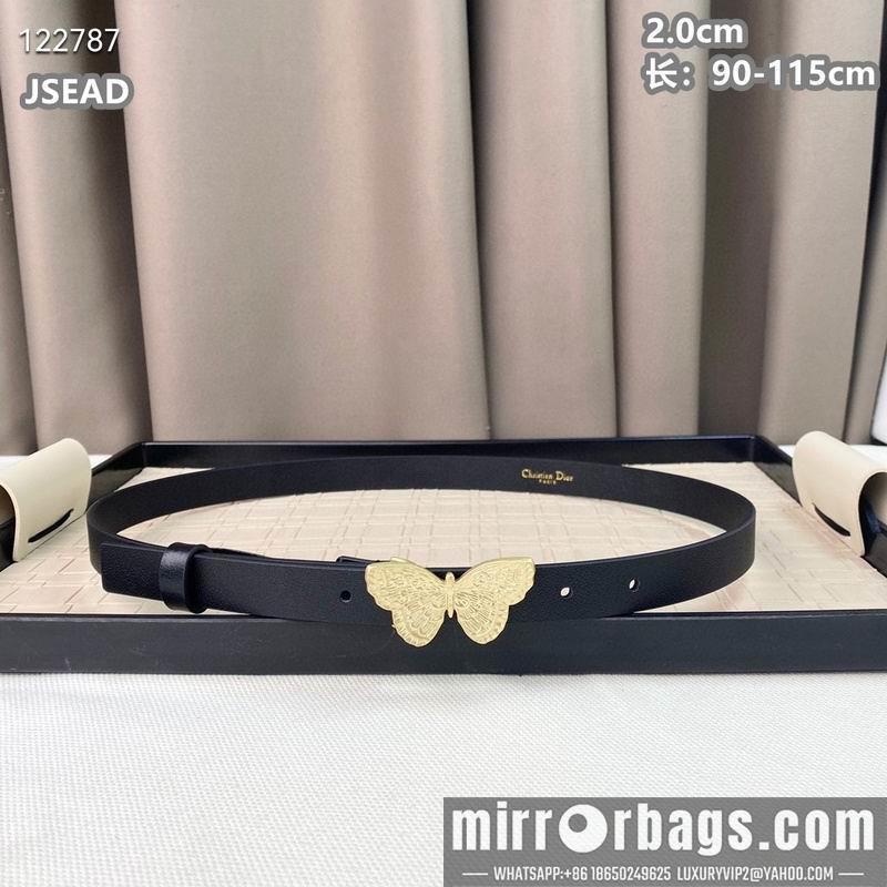 Dior belt 20mmX90-115cm 8L20