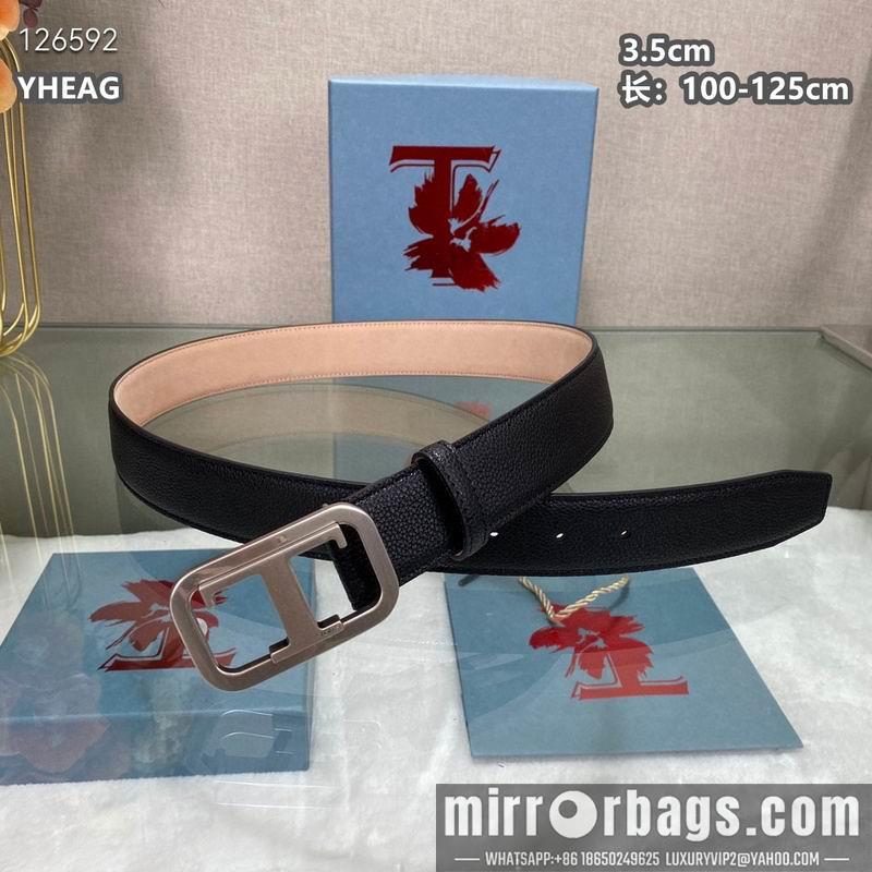 Tod's belt 35mmX100-125cm 8L03