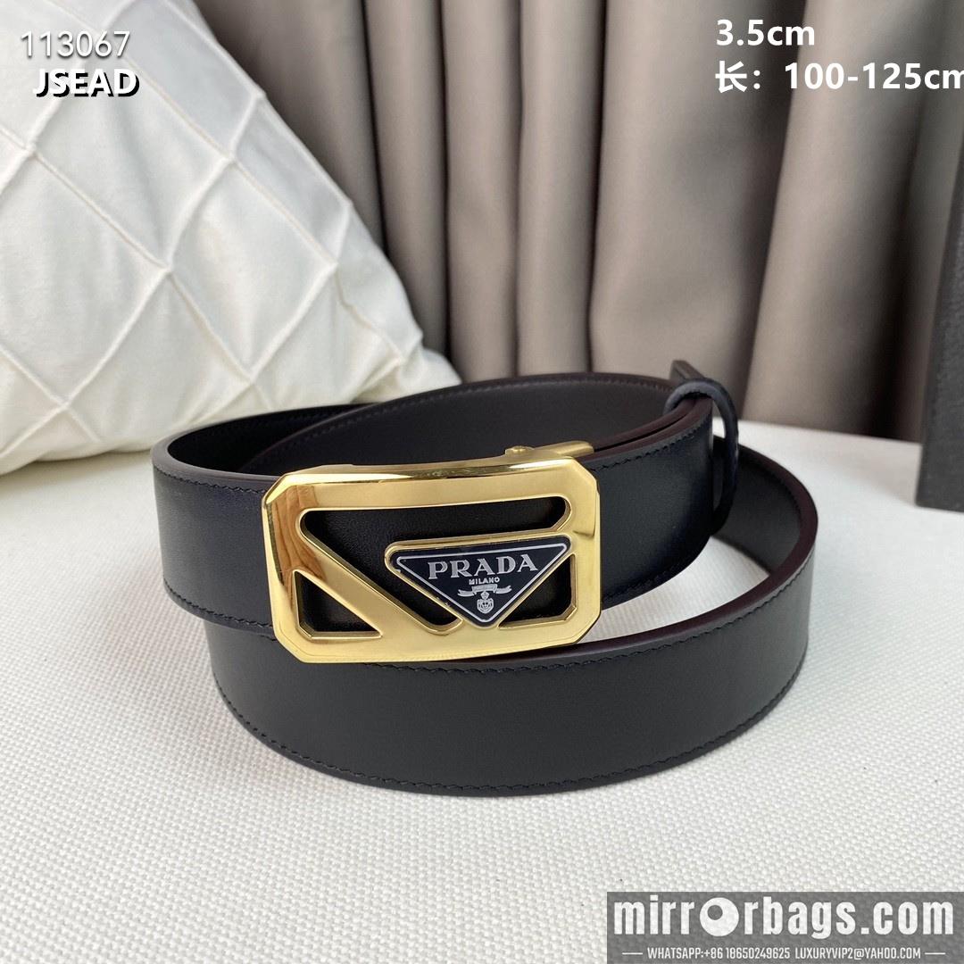 Prada belt 35mmX100-125cm 8L01
