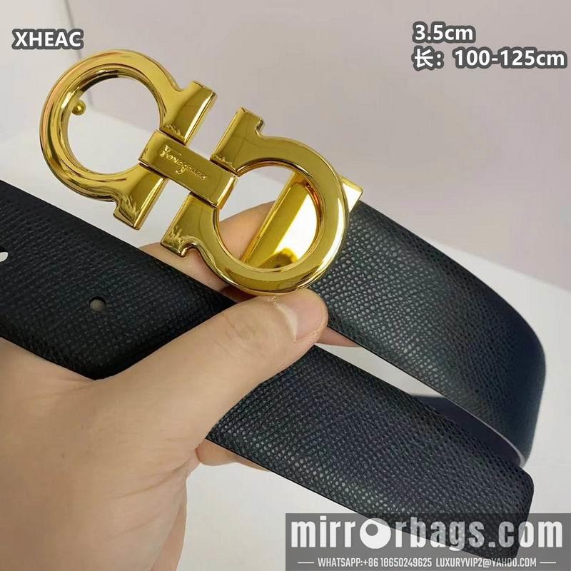 Ferragamo belt 35mmX100-125cm 8L166