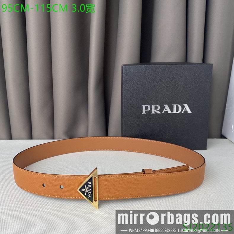 Prada Belt 30mmX95-115cm 7D01