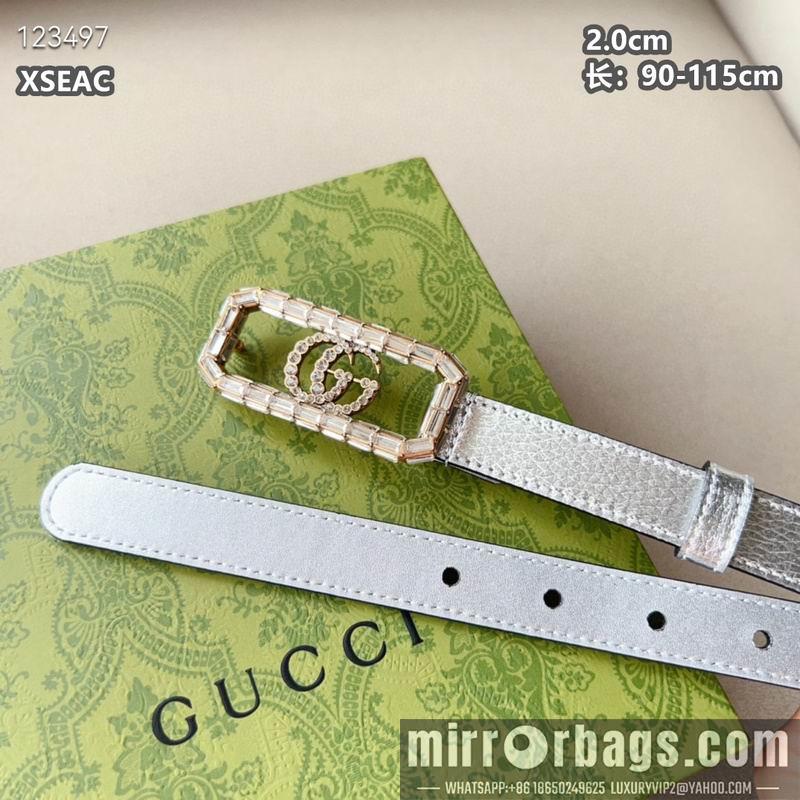 Gucci belt 20mmX90-115cm 8L23
