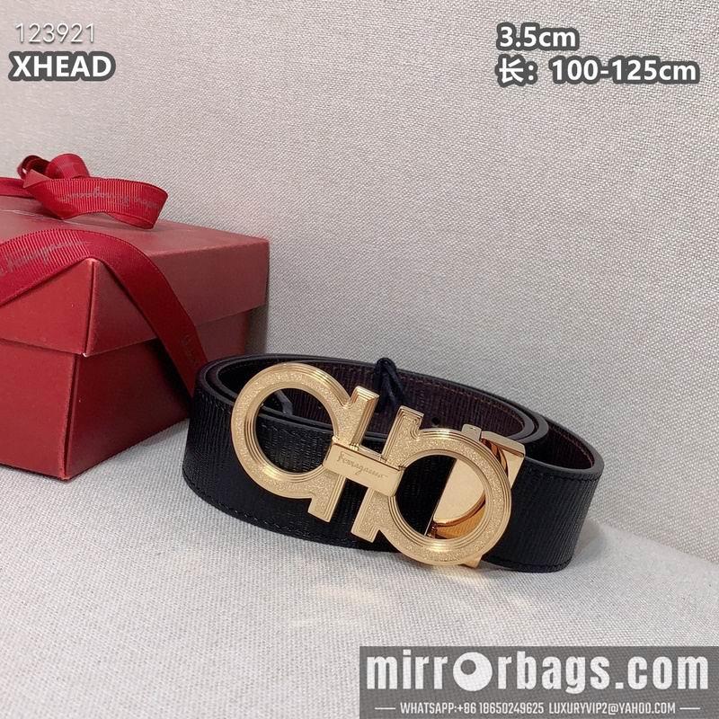 Ferragamo belt 35mmX100-125cm 8L37