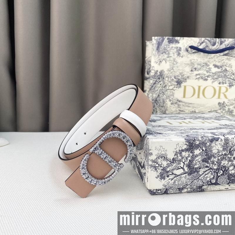 Dior belt 30mmX95-115cm 7D33