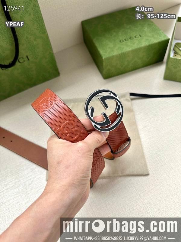 Gucci belt 40mmX95-125cm 8L75