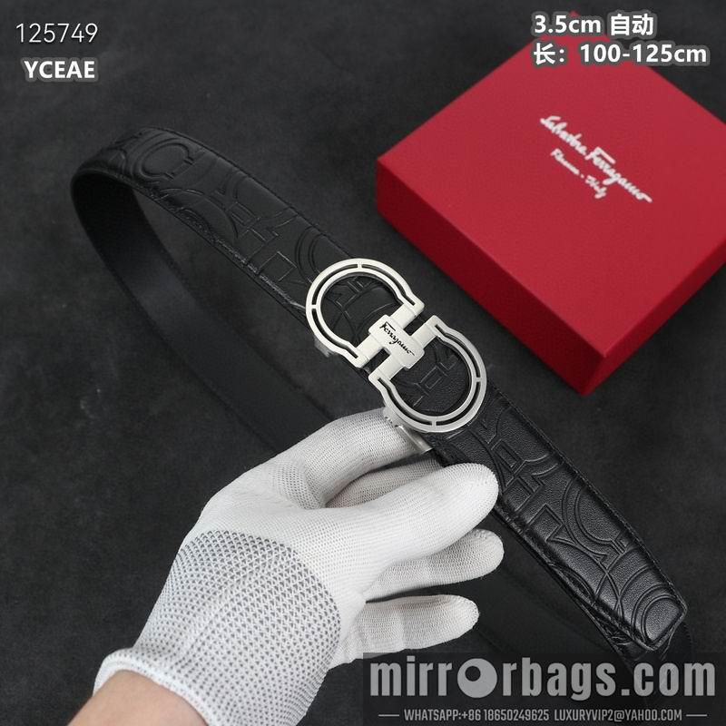 Ferragamo belt 35mmX100-125cm 8L01