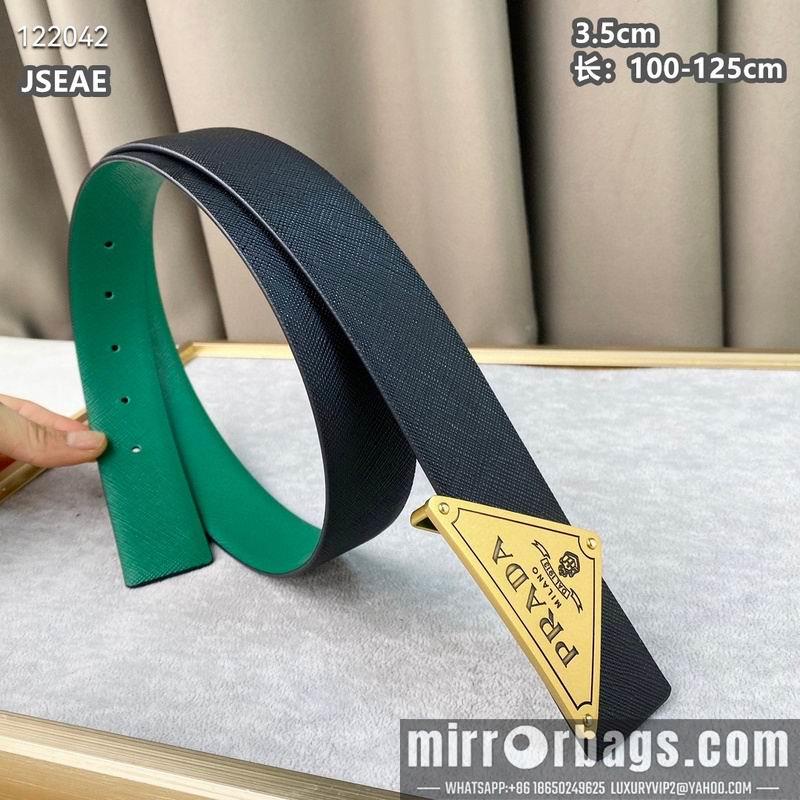 Prada belt 35mmX100-125cm 8L43