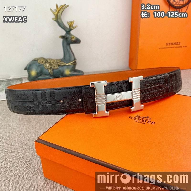 Hermes belt 38mmX100-125cm 8L36