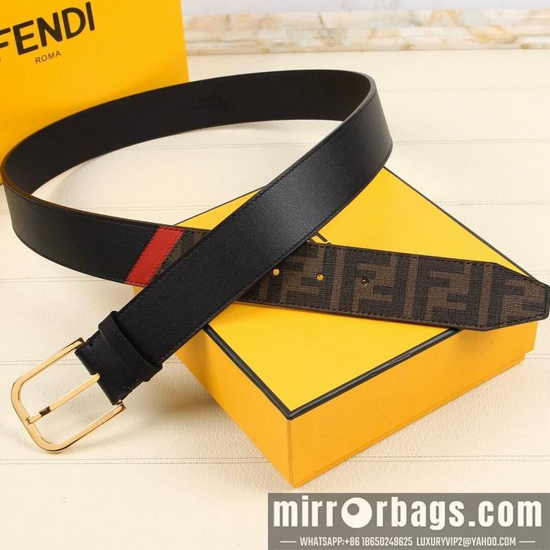 Fendi Belt 38mmX95-125cm 7D69