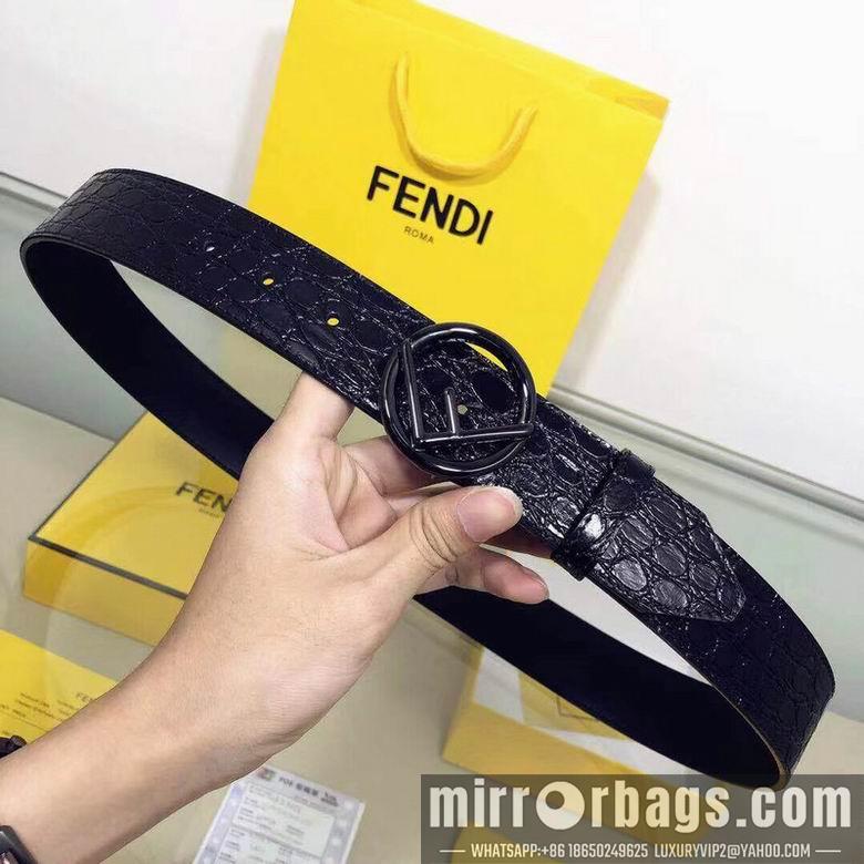 Fendi Belt 38mmX95-125cm 7D51