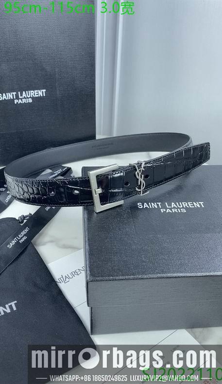 YSL belt 30mmX95-115cm 7D01
