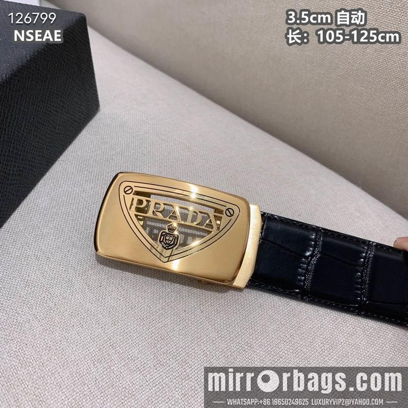 Prada belt 35mmX105-125cm 8L62