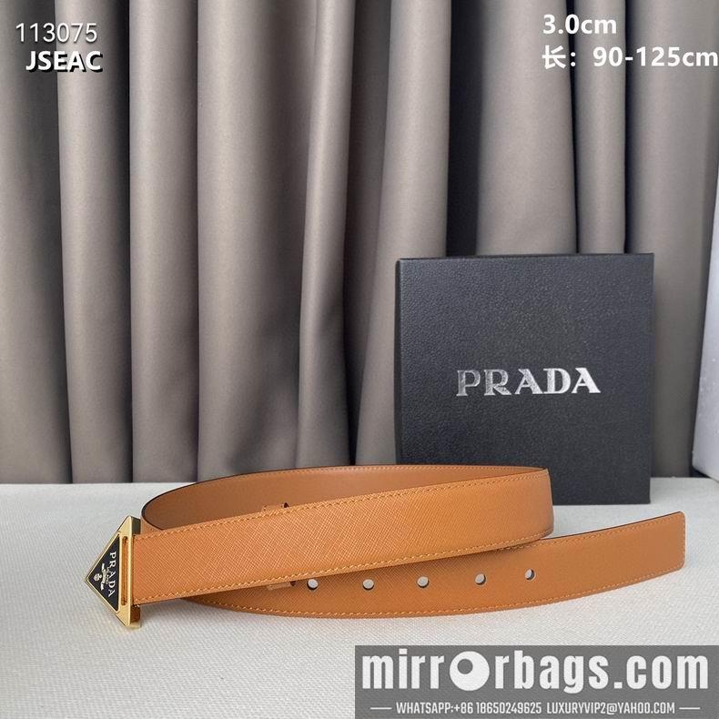 Prada belt 30mmX95-125cm 8L02