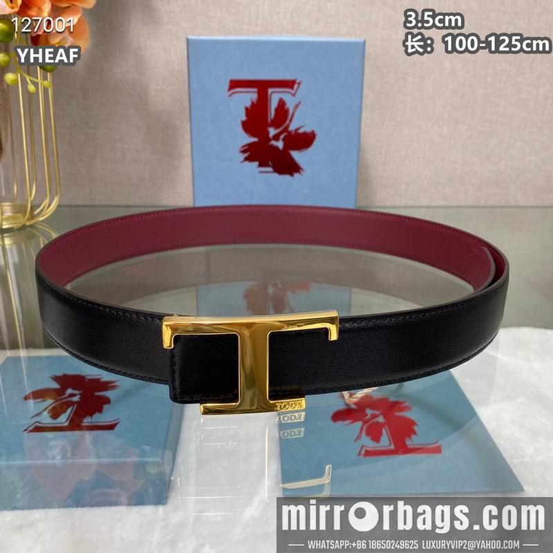TOD's belt 35mmX100-125cm 8L10