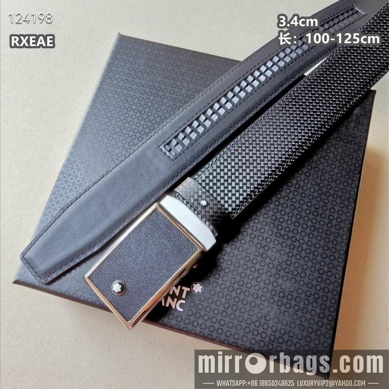 Montlanc belt 34mmX100-125cm 8L14