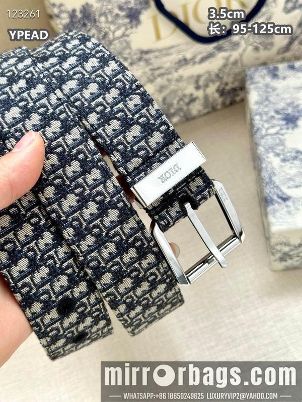 Dior belt 35mmX95-125cm 8L31