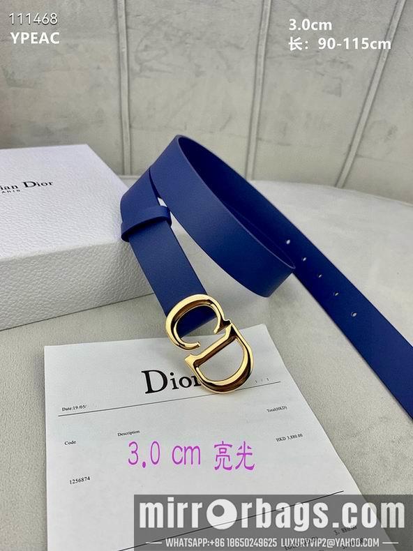 Dior Belt 30mmX90-115cm 8L07