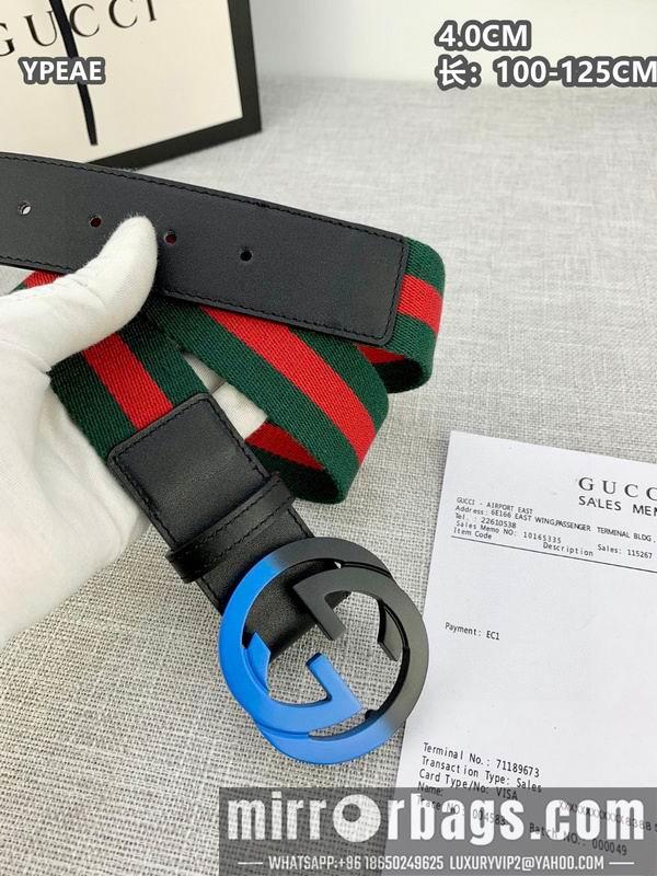 Gucci belt 40mmX100-125cm 8L135