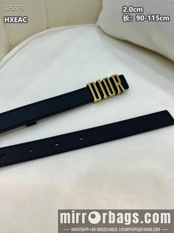 Dior belt 20mmX90-115cm 8L03