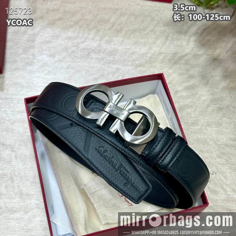 Ferragamo belt 35mmX100-125cm 8L31