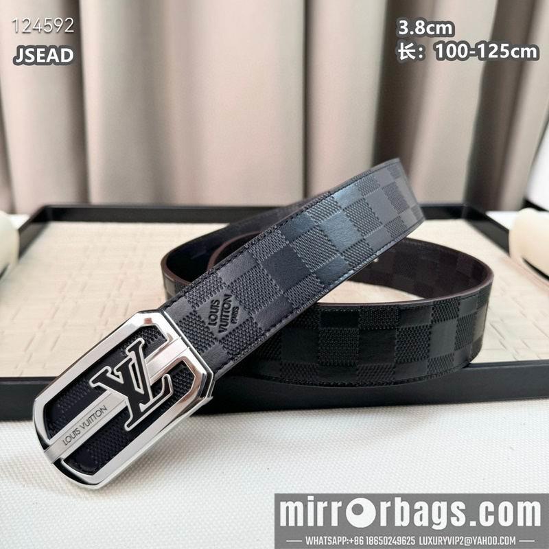 LV belt 38mmX100-125cm 8L08
