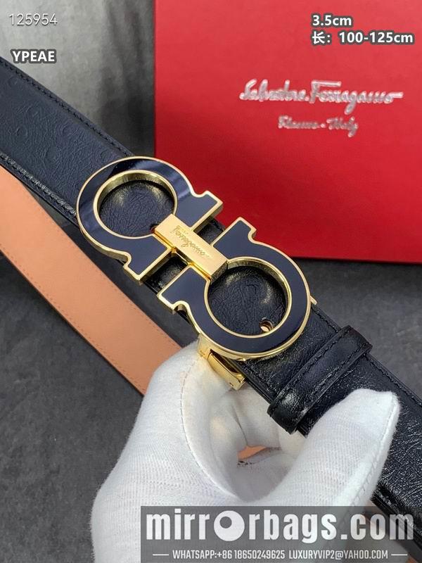 Ferragamo belt 35mmX100-125cm 8L19