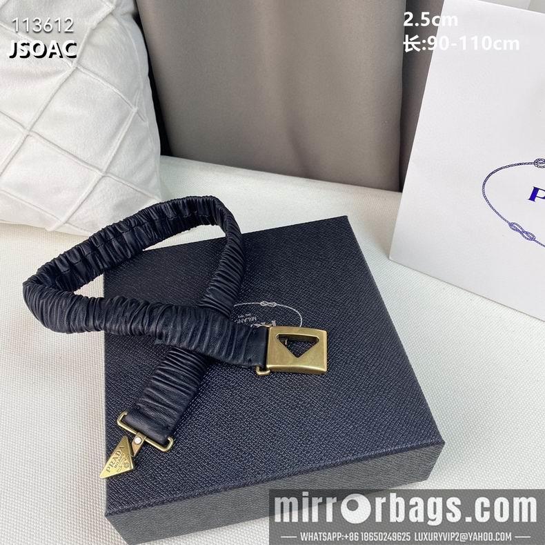 Prada belt 25mmX90-110cm 8L082501