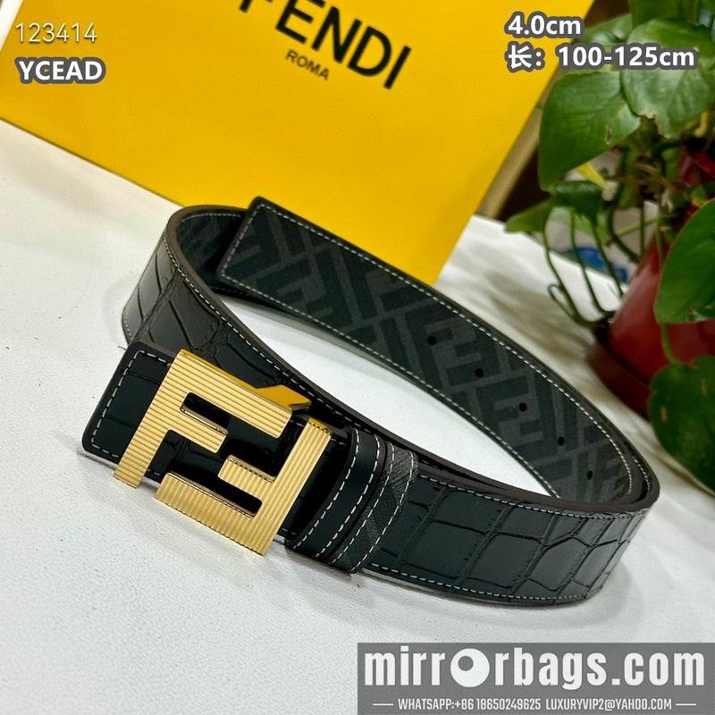 Fendi belt 40mmX100-125cm 8L60