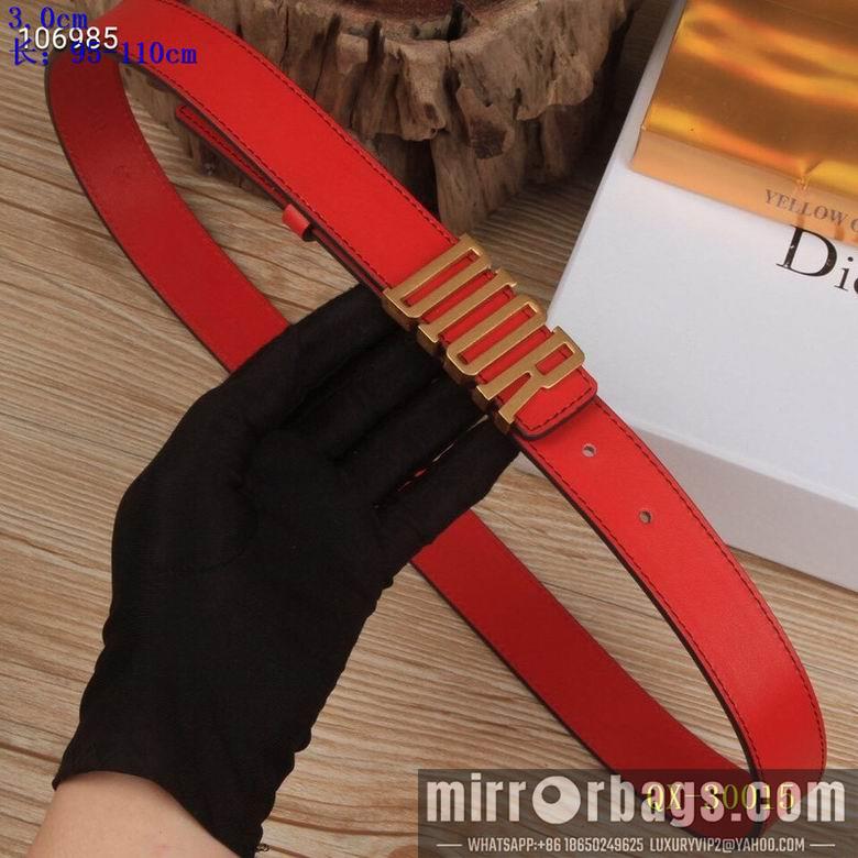 Dior Belt 30mm 95-110cm 8L04