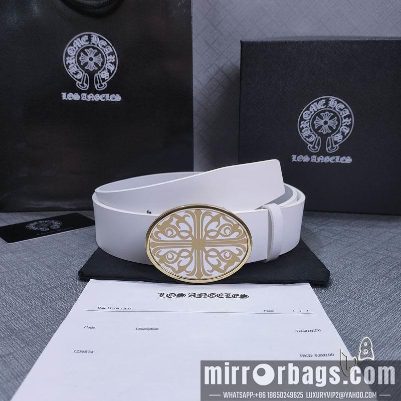 Chrome Hearts belt 38mmX80-125cm lb082002