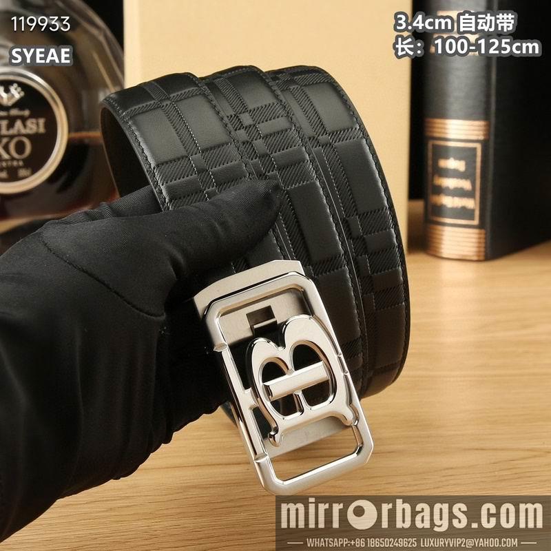 Burberry belt 34mmX100-125cm 8L05